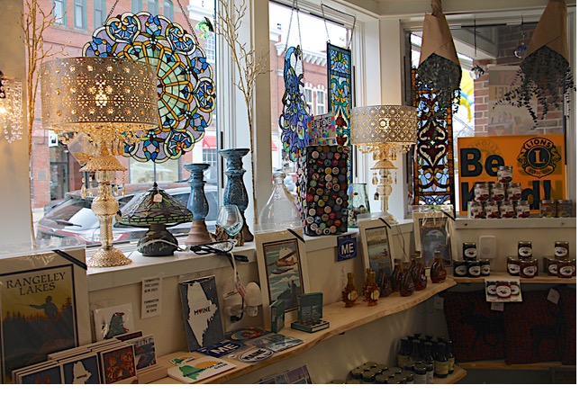 The front window